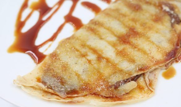 crepes de dulce de leche
